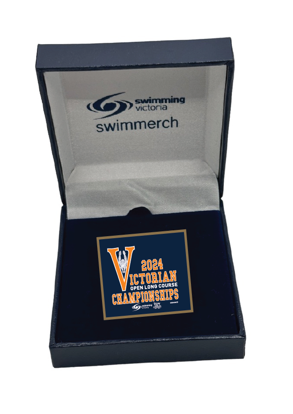 2024 Victorian Open Long Course Championships Boxed Pin - LIMITED STOCK