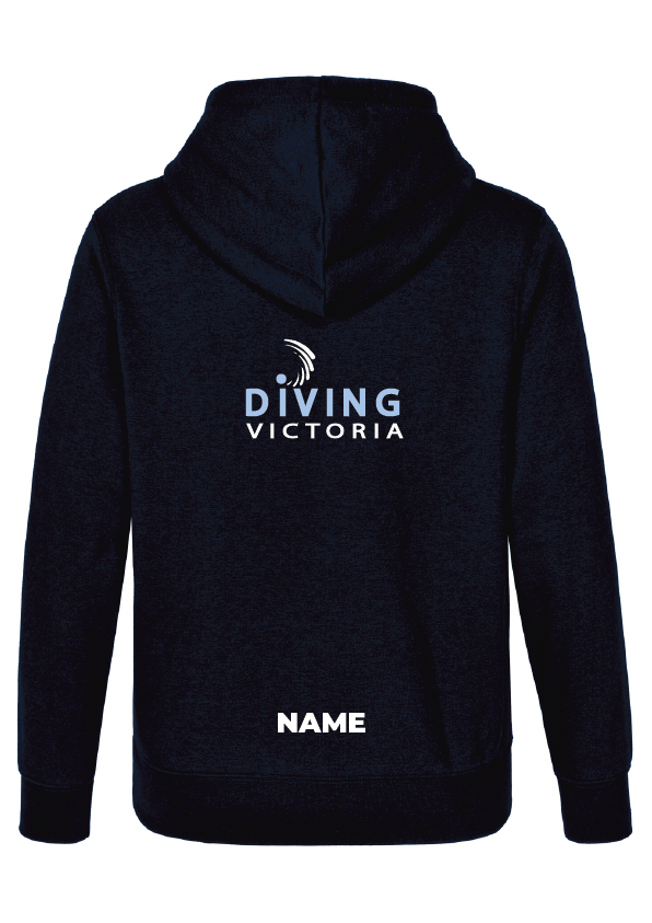 2023 PULLAR FAMILY DIVING CHAMPIONSHIPS HOODIE NAVY swimmerch