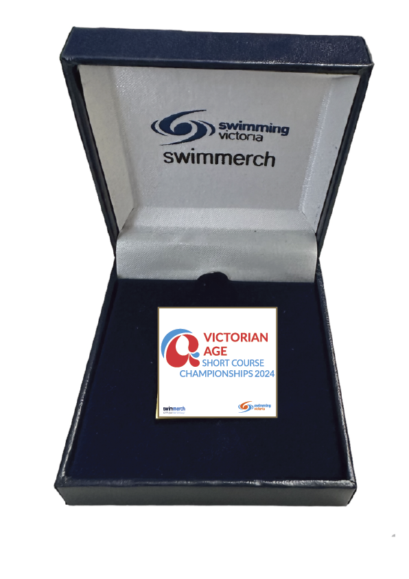 2024 Victorian Age SC Championships Boxed Pin