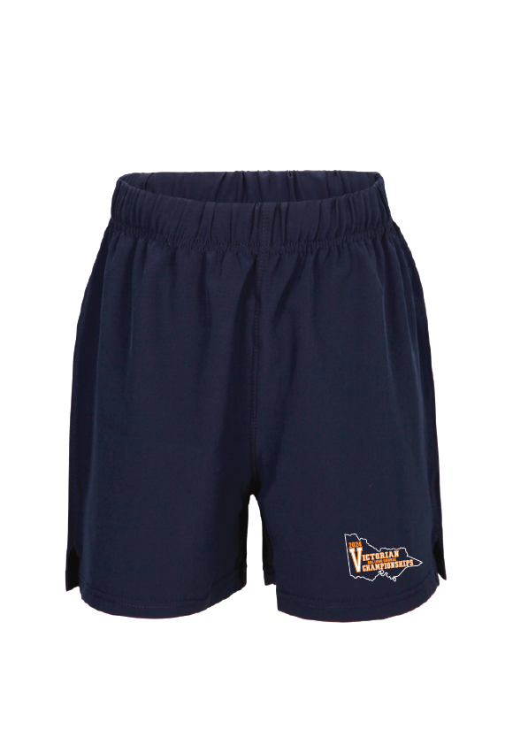 2024 Victorian Age Long Course Championships Shorts - Kids & Unisex - Navy