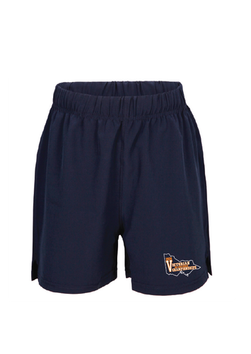 2024 Victorian Age Long Course Championships Shorts - Kids & Unisex - Navy