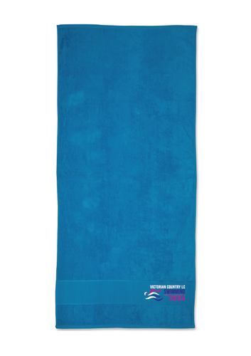 2024 Victorian Country Championships Towel - Blue