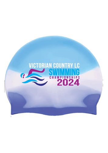 2024 Victorian Country LC Championships Silicone Swim Cap