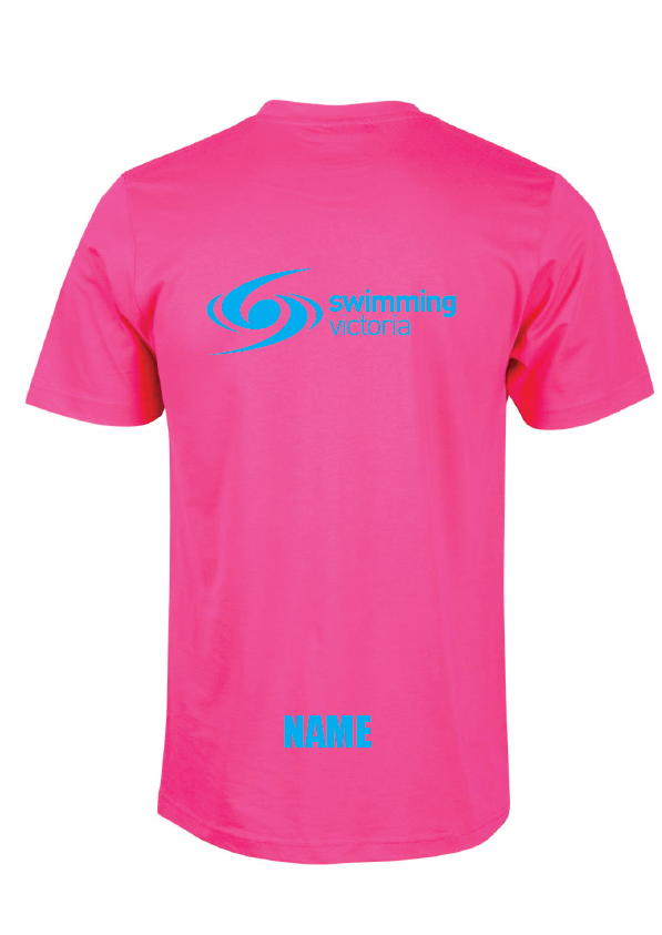 2024 Victorian Country LC Championships Tee - Hot Pink