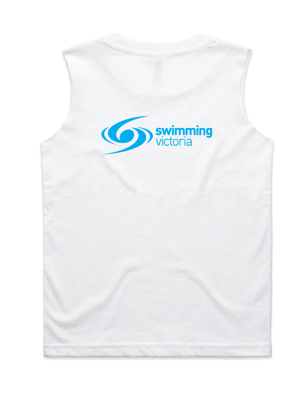 2024 Victorian Country LC Championships Kids tank White swimmerch