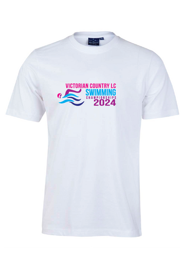 2024 Victorian Country LC Championships Tee - White