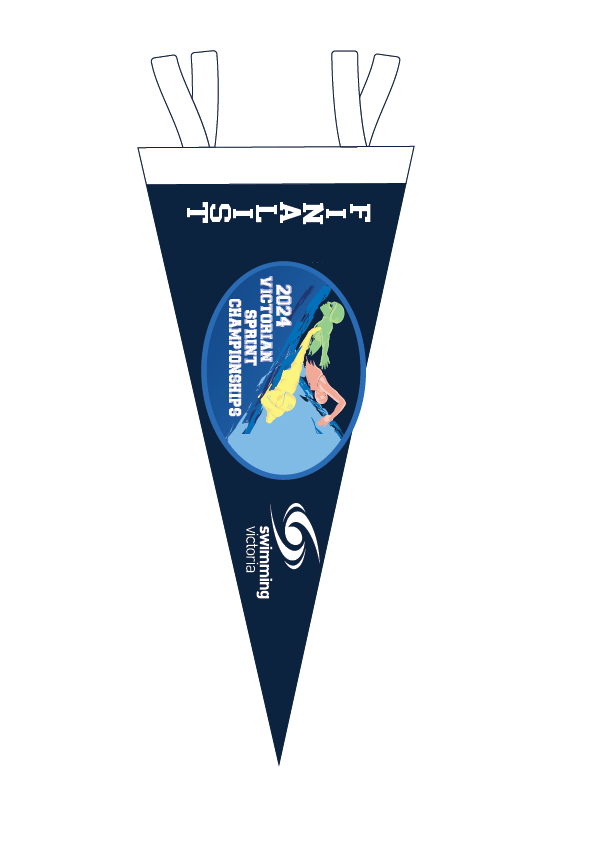 2024 VICTORIAN SPRINT CHAMPIONSHIPS FELT PENNANT - FINALIST