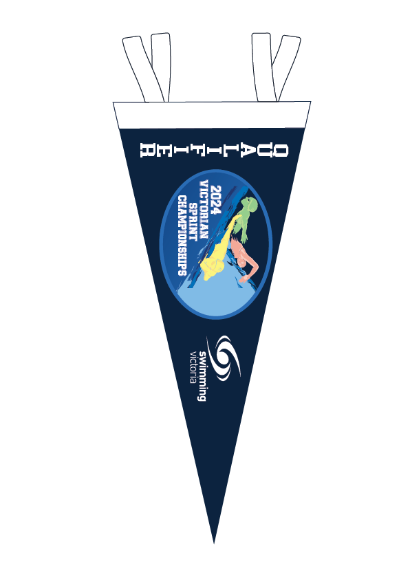 2024 VICTORIAN SPRINT CHAMPIONSHIPS FELT PENNANT - QUALIFIER