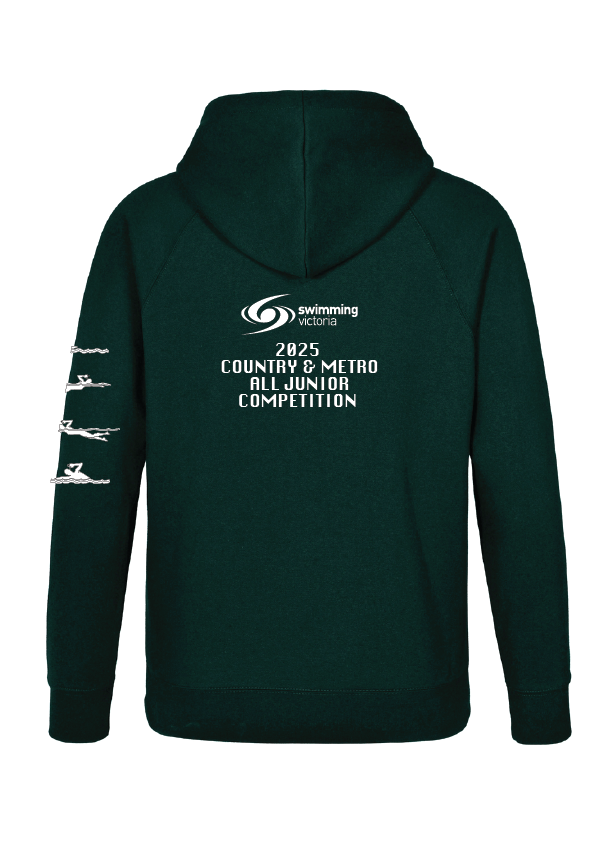2025 VICTORIAN ALL JUNIOR COMPETITION HOODIE - FORREST GREEN