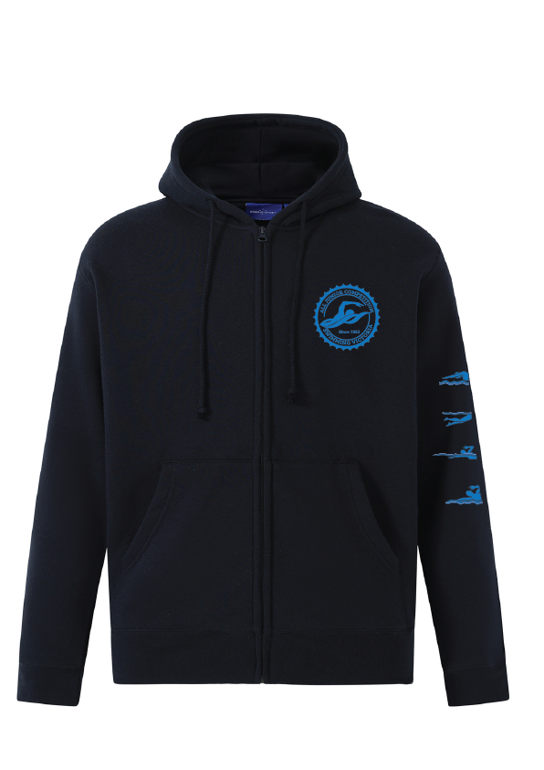 2025 VICTORIAN ALL JUNIOR COMPETITON ZIP THRU HOODIE- NAVY