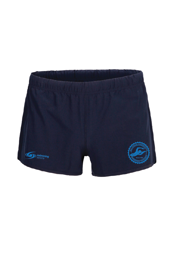 2025 VICTORIAN ALL JUNIOR COMPETITION WOMENS SHORTS - NAVY