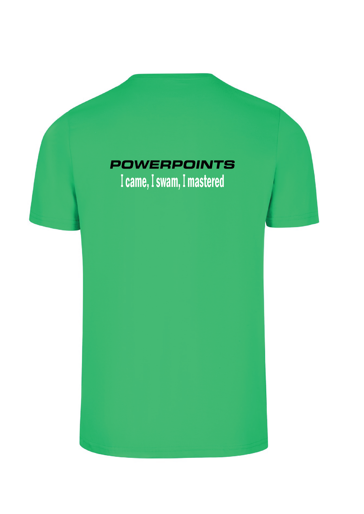 Powerpoints short sleeve tee - Unisex - Green