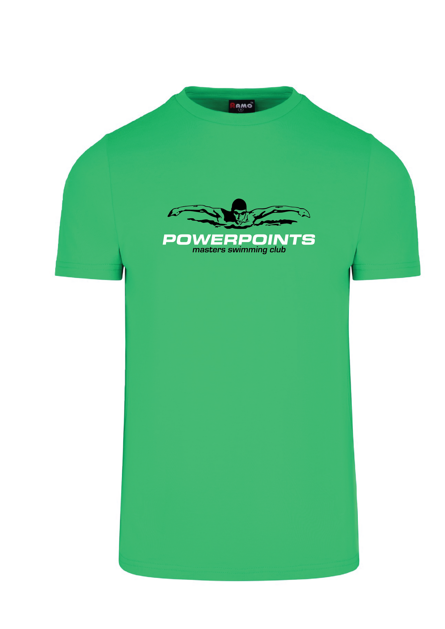 Powerpoints short sleeve tee - Unisex - Green