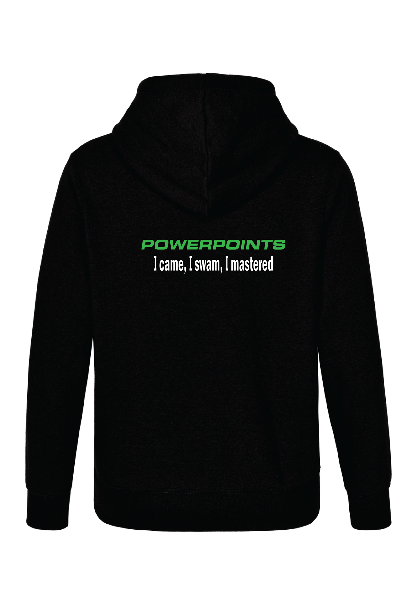 Powerpoints hoodie - Black Unisex