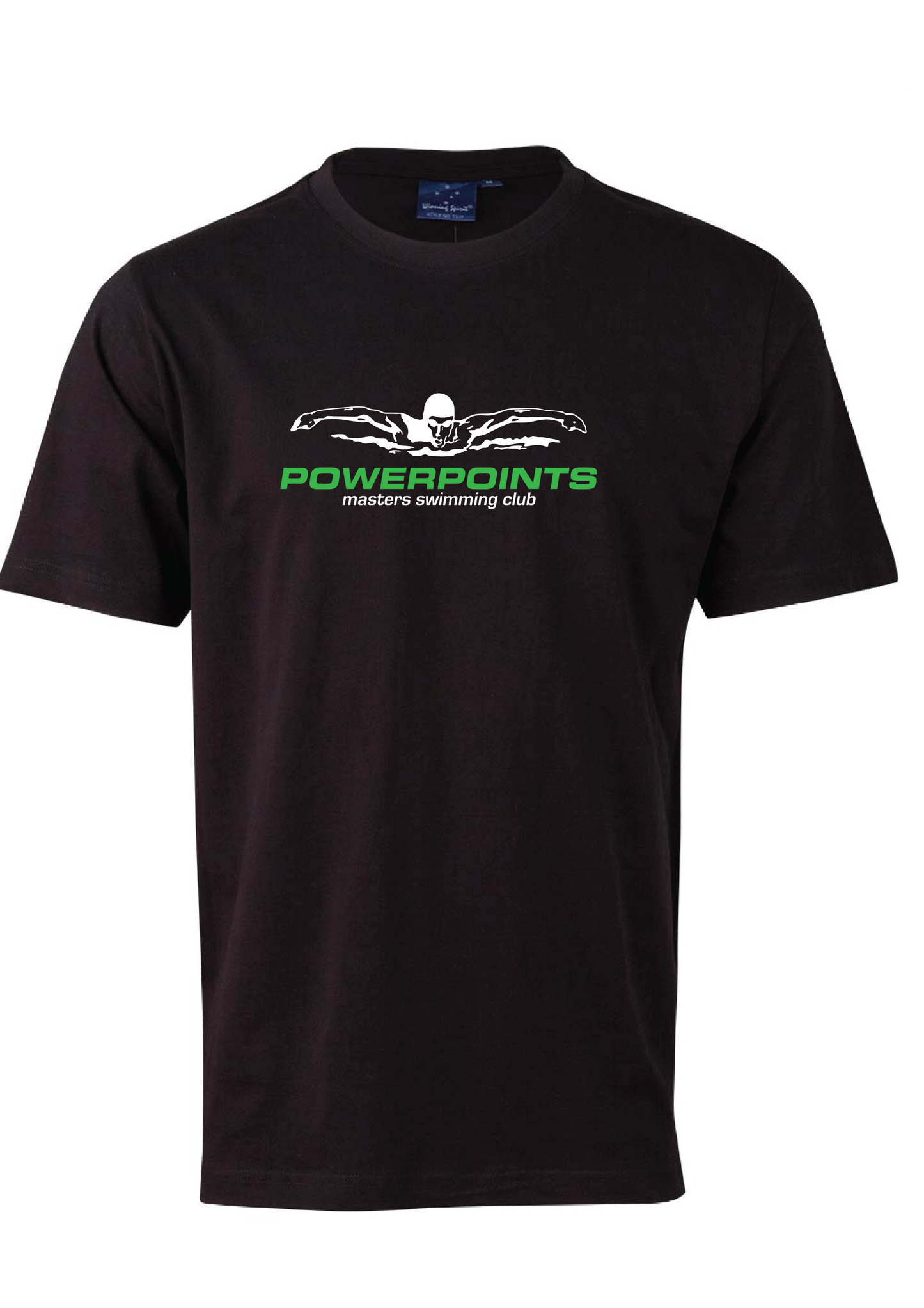 Powerpoints short sleeve tee - Unisex - Black