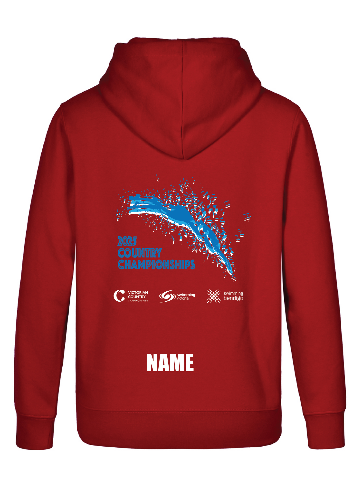 2025 VICTORIAN COUNTRY SC CHAMPIONSHIP HOODIE - RED