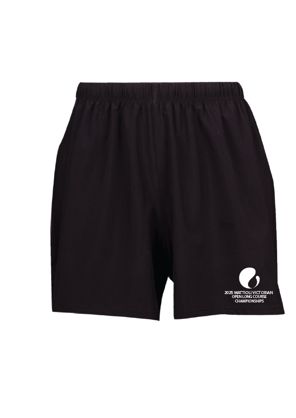 2025 VICTORIAN OPEN LC CHAMPIONSHIP SHORTS - Kids & Unisex - BLACK