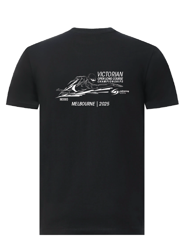 2025 Victorian Open LC Championships Tee - BLACK Unisex
