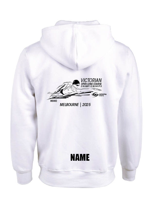 2025 Victorian Open LC Champs Hoodie - White