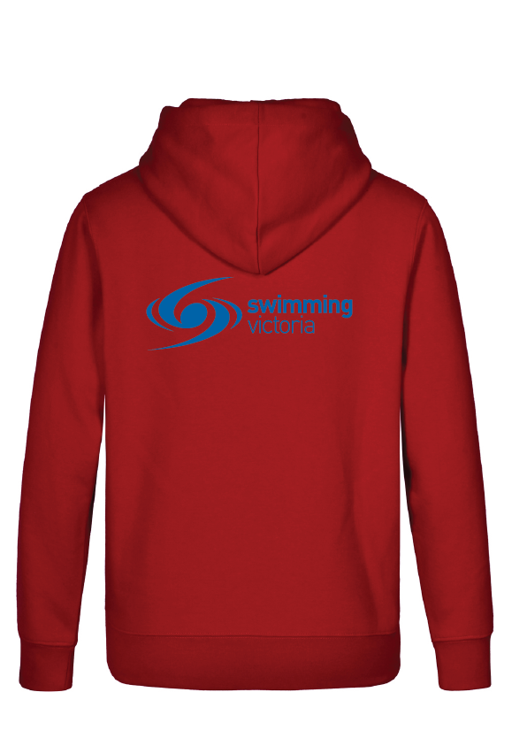 2025 VICTORIAN AGE LONG COURSE CHAMPIONSHIP HOODIE - RED (AVAILABLE ONLINE ORDER ONLY)