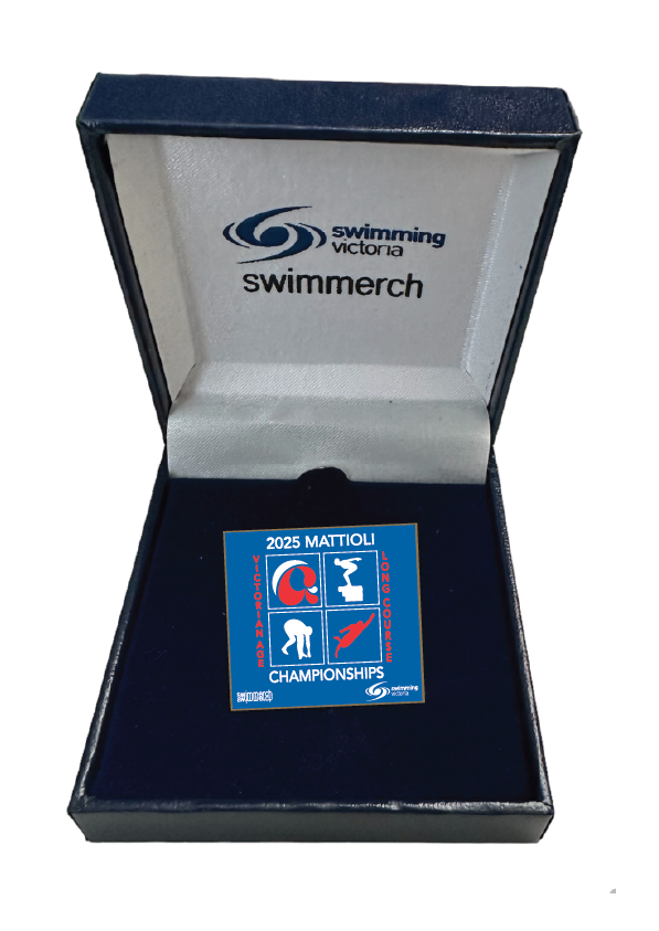 2025 VICTORIAN AGE LONG COURSE CHAMPIONSHIP BOXED PIN