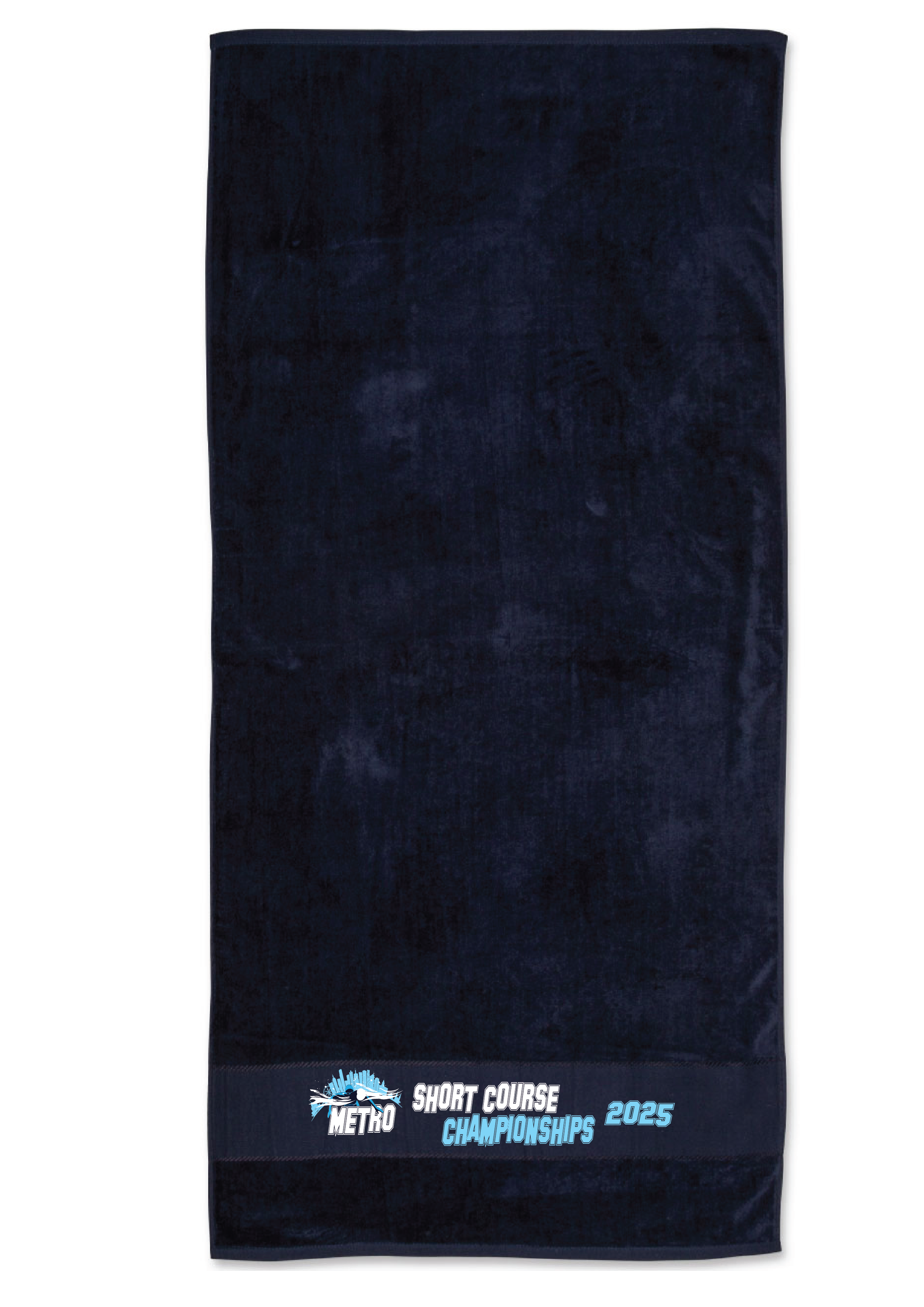 2025 VICTORIAN METRO SC CHAMPIONSHIP TOWEL - NAVY