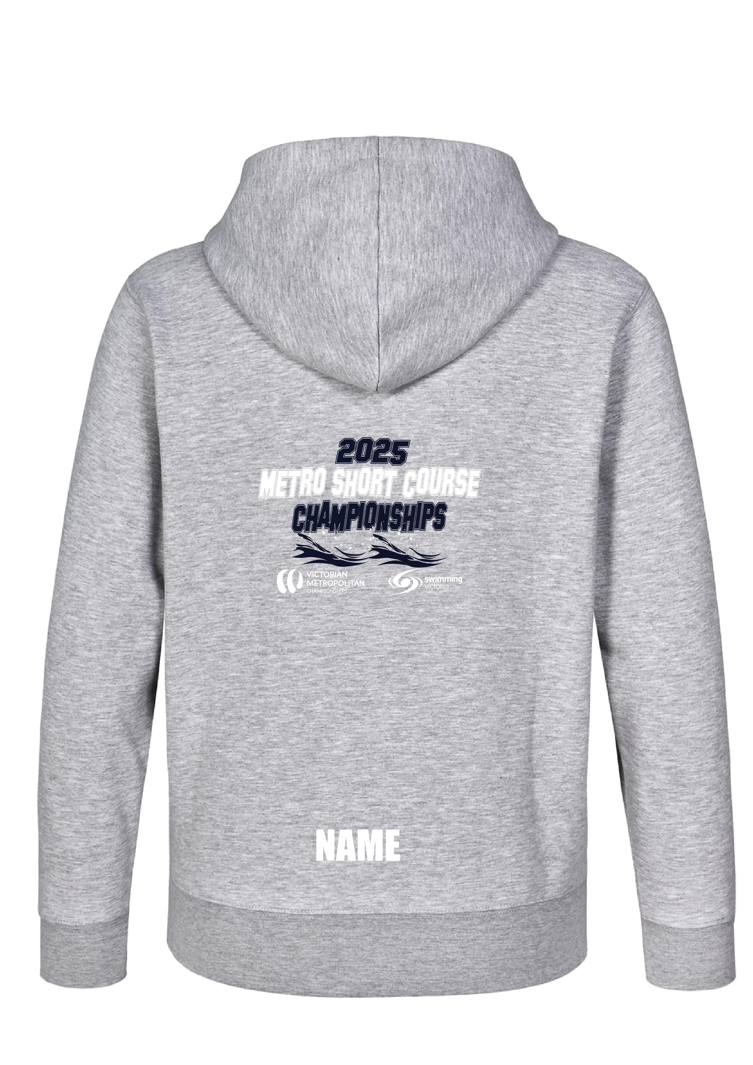 2025 VICTORIAN METRO SC CHAMPIONSHIP HOODIE - GREY MARLE