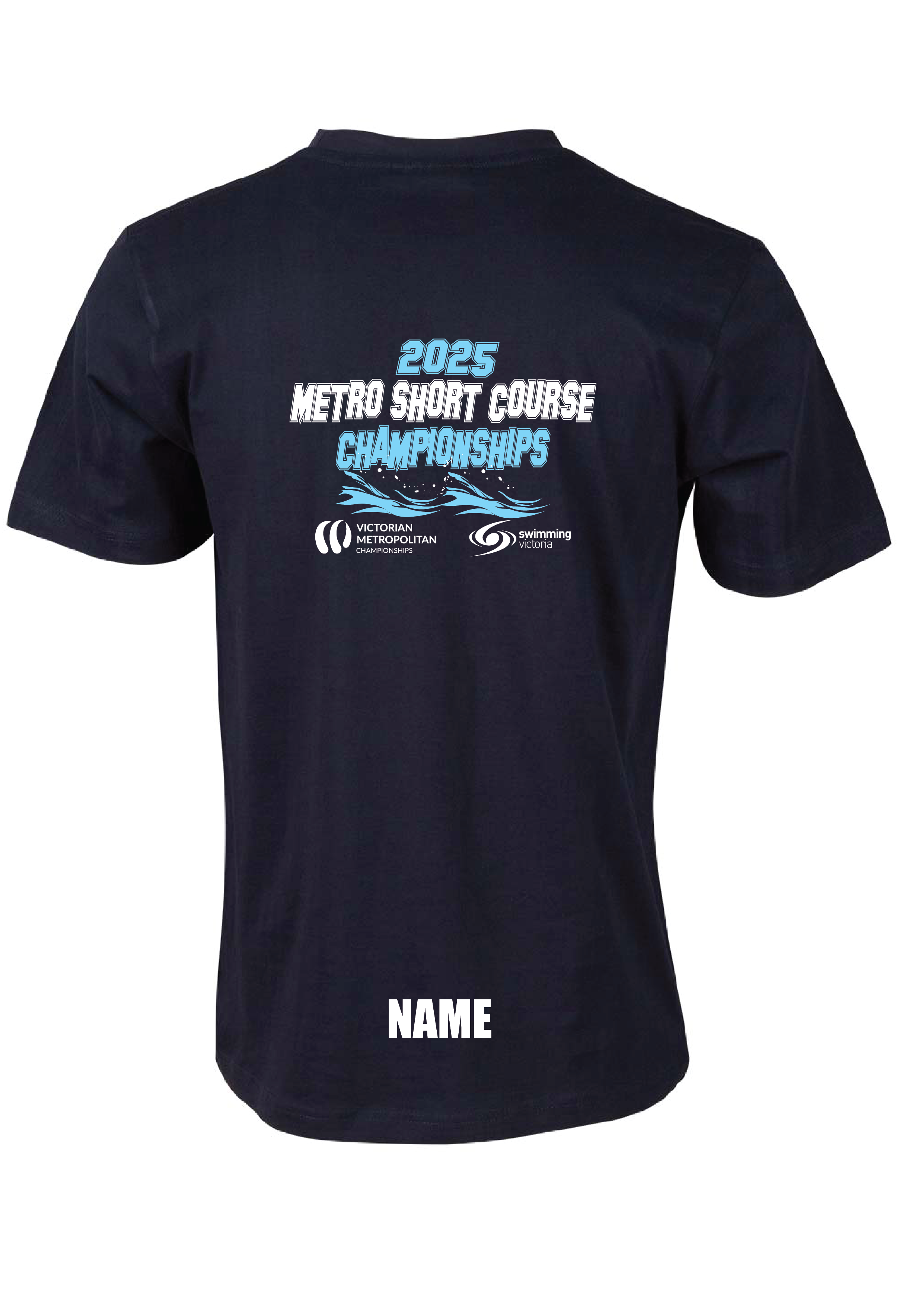2025 VICTORIAN METRO SC CHAMPIONSHIP SHORT SLEEVE TEE - NAVY