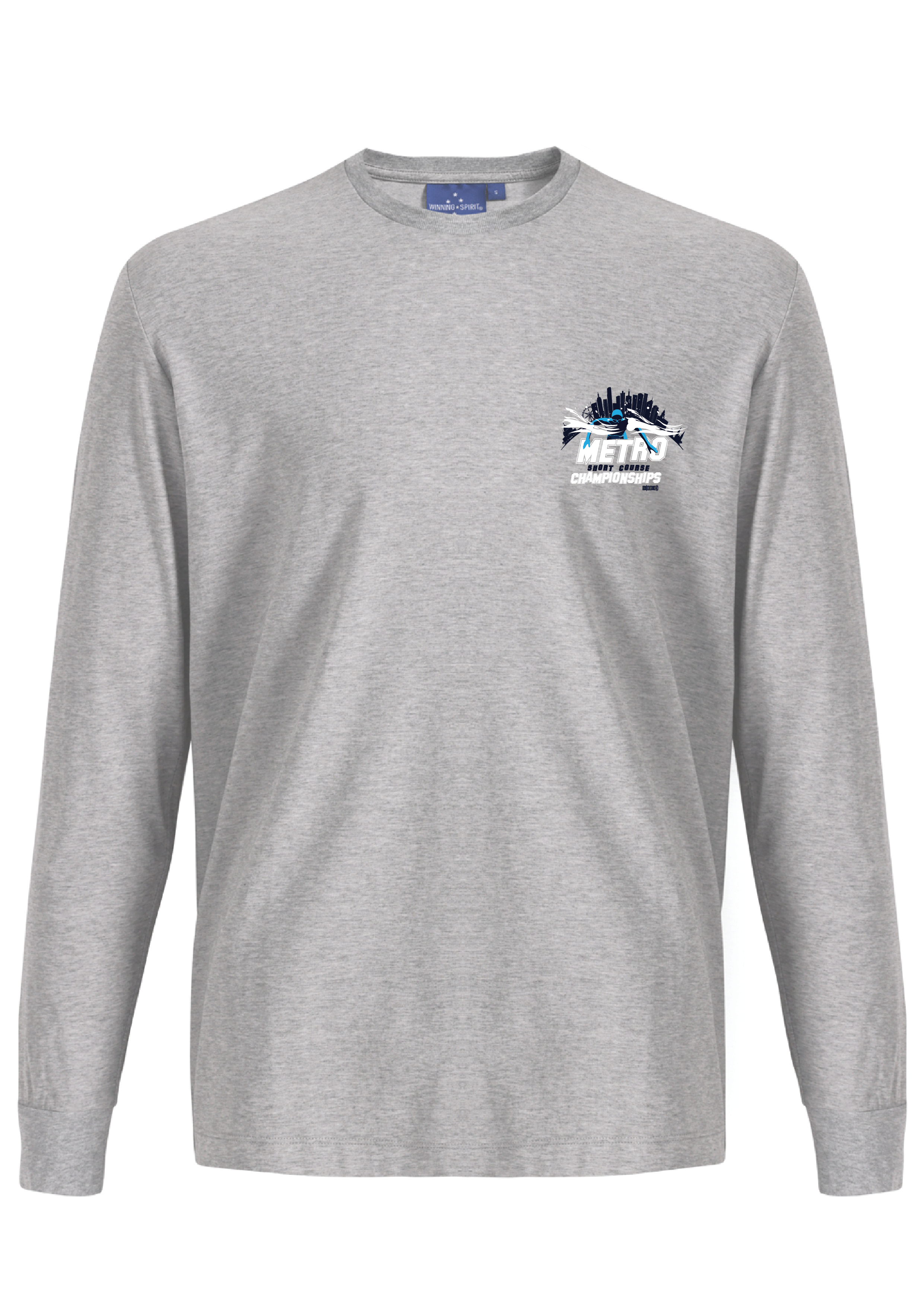 2025 VICTORIAN METRO SC CHAMPIONSHIP LONG SLEEVE TEE - GREY MARLE