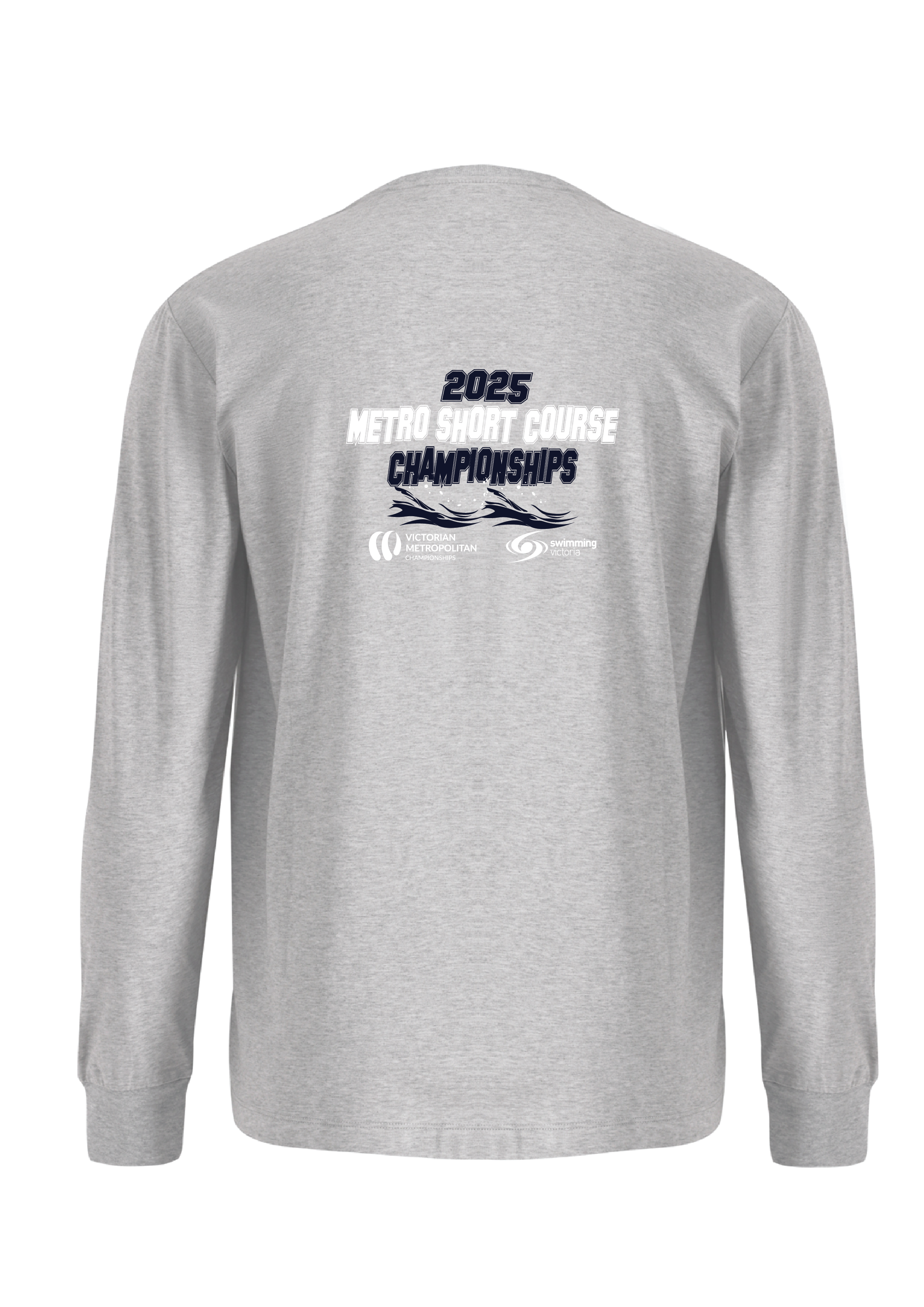 2025 VICTORIAN METRO SC CHAMPIONSHIP LONG SLEEVE TEE - GREY MARLE