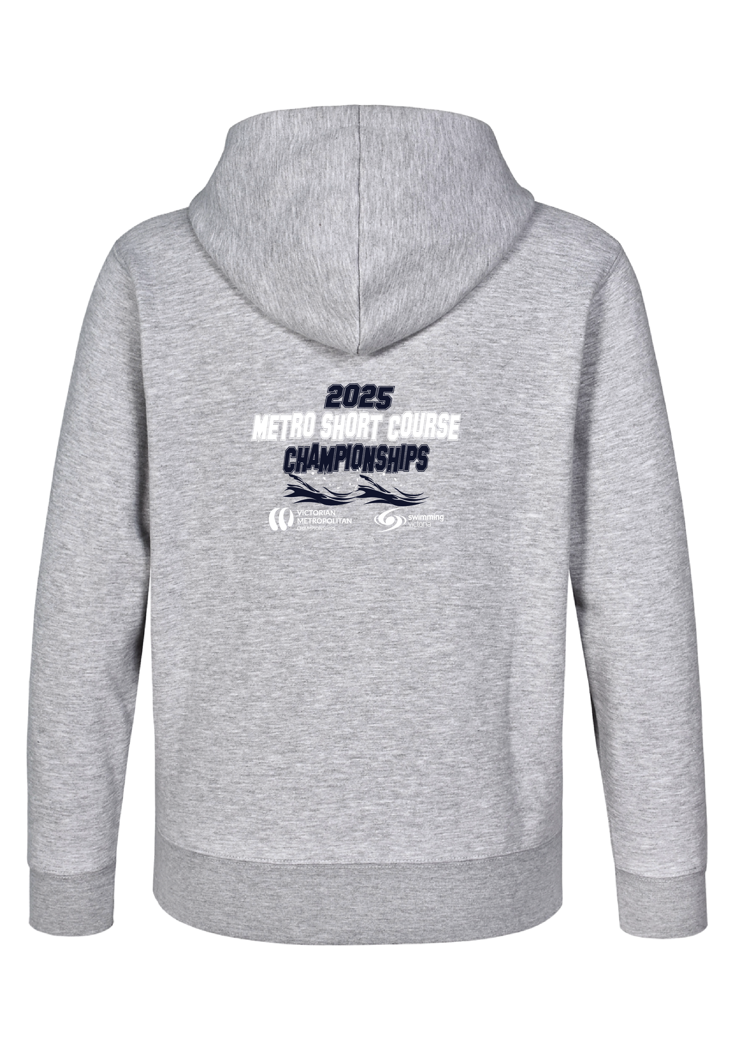 2025 VICTORIAN METRO SC CHAMPIONSHIP HOODIE - GREY MARLE