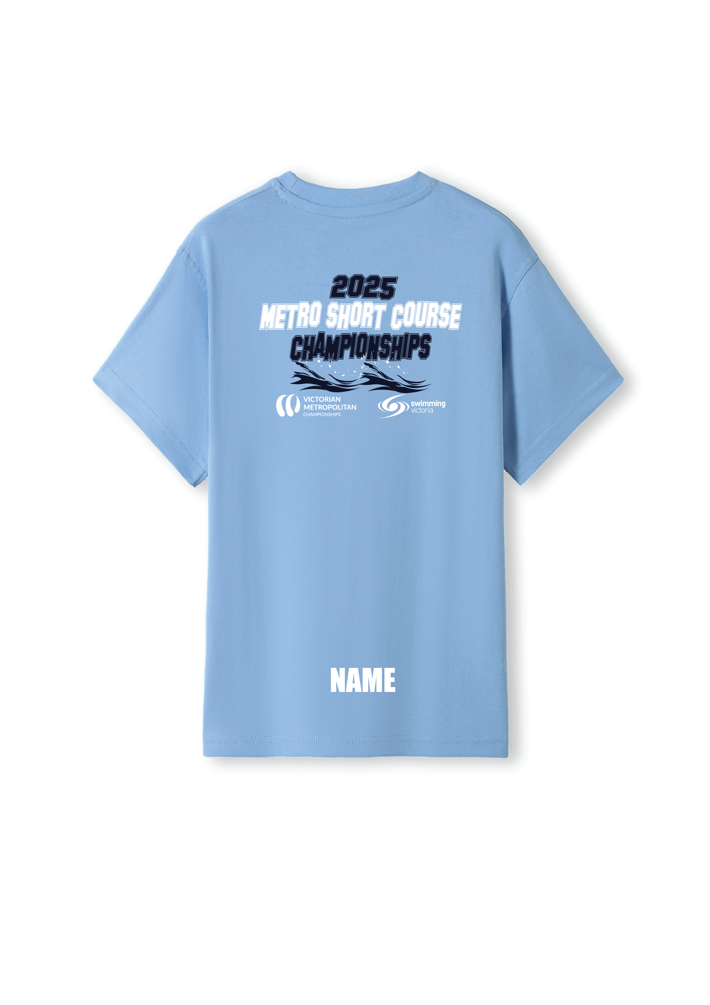 2025 VICTORIAN METRO SC CHAMPIONSHIP SHORT SLEEVE TEE - PALE BLUE