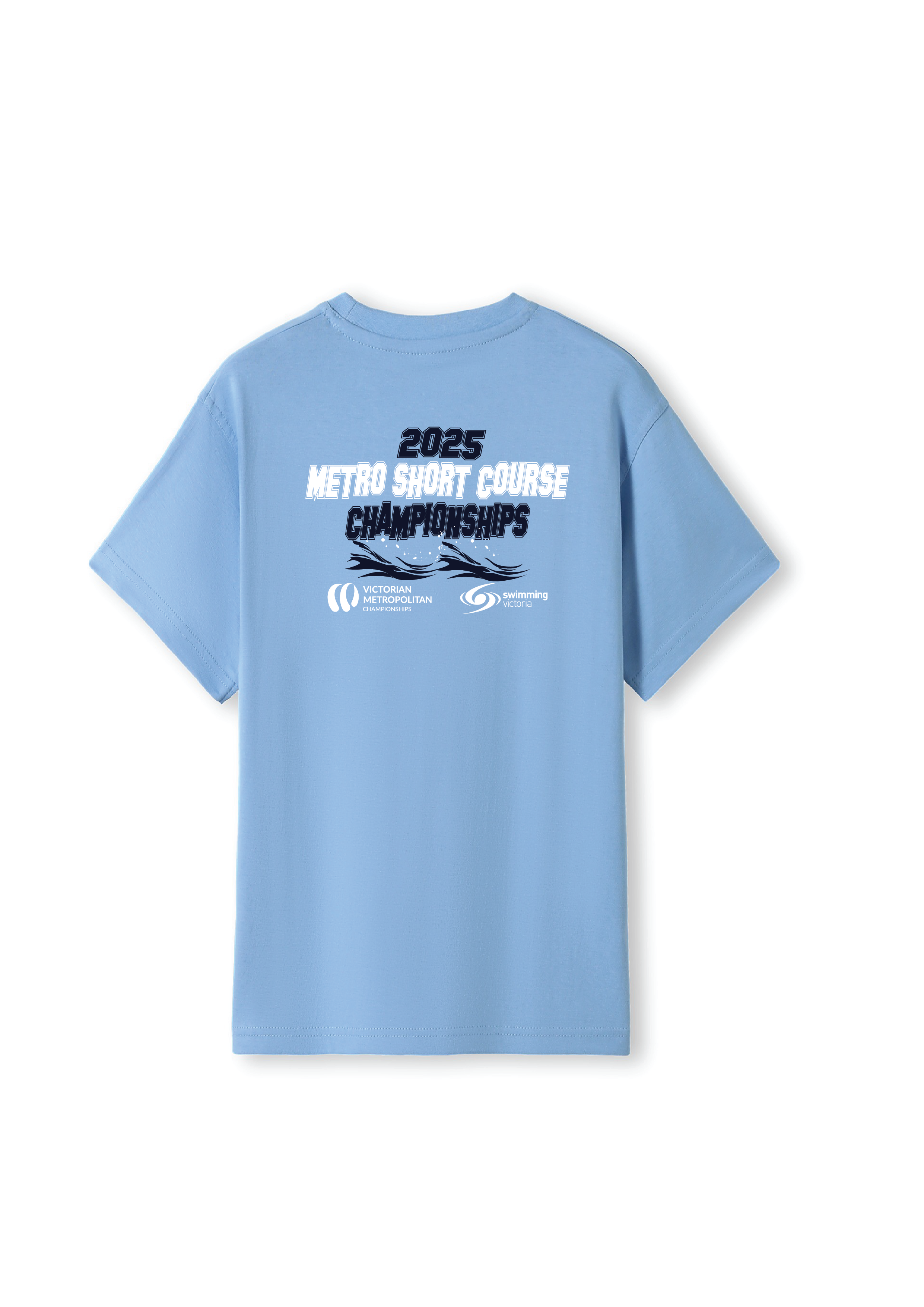 2025 VICTORIAN METRO SC CHAMPIONSHIP SHORT SLEEVE TEE - PALE BLUE