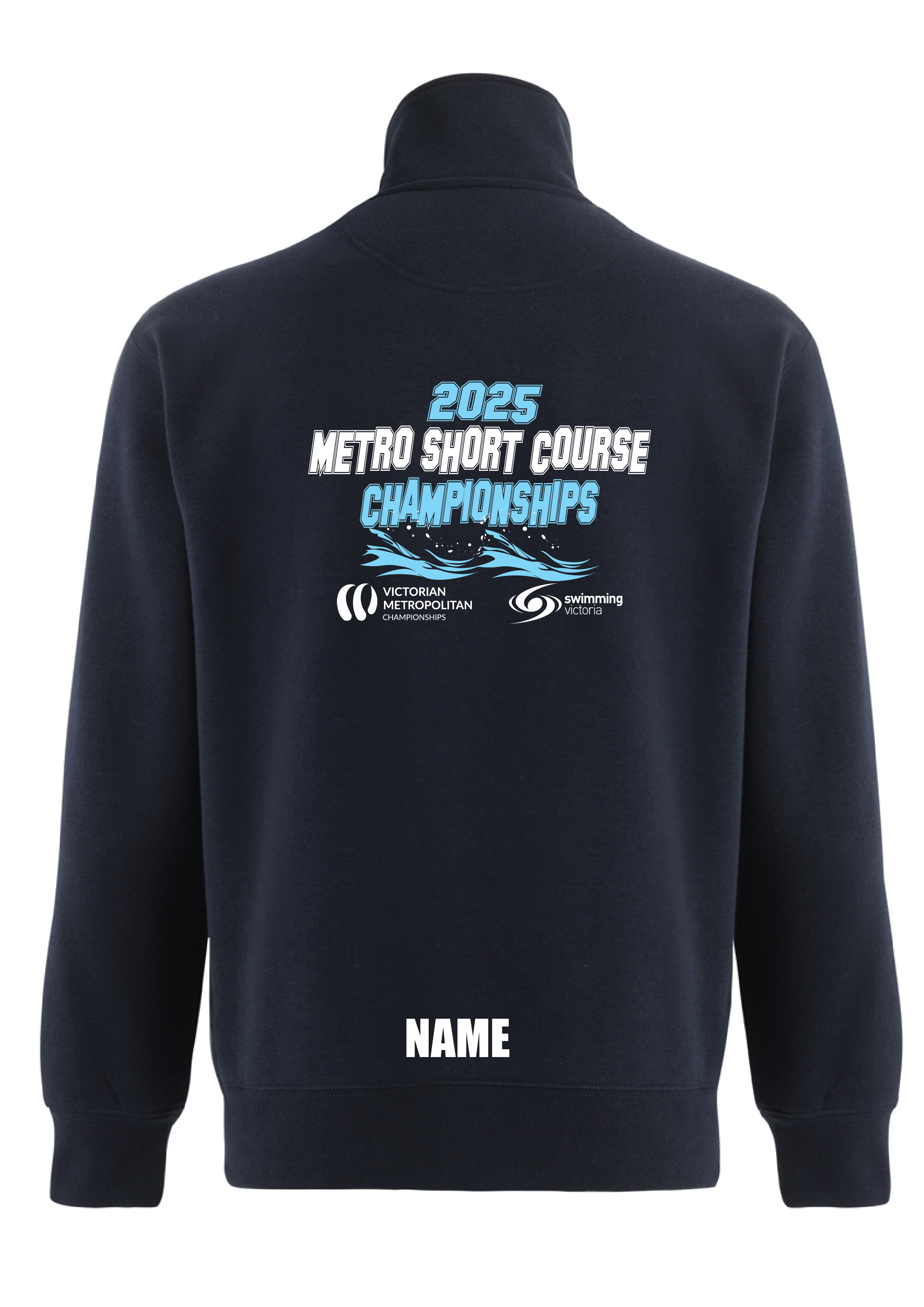 2025 VICTORIAN METRO SC CHAMPIONSHIP 1/4 ZIP SWEAT - NAVY