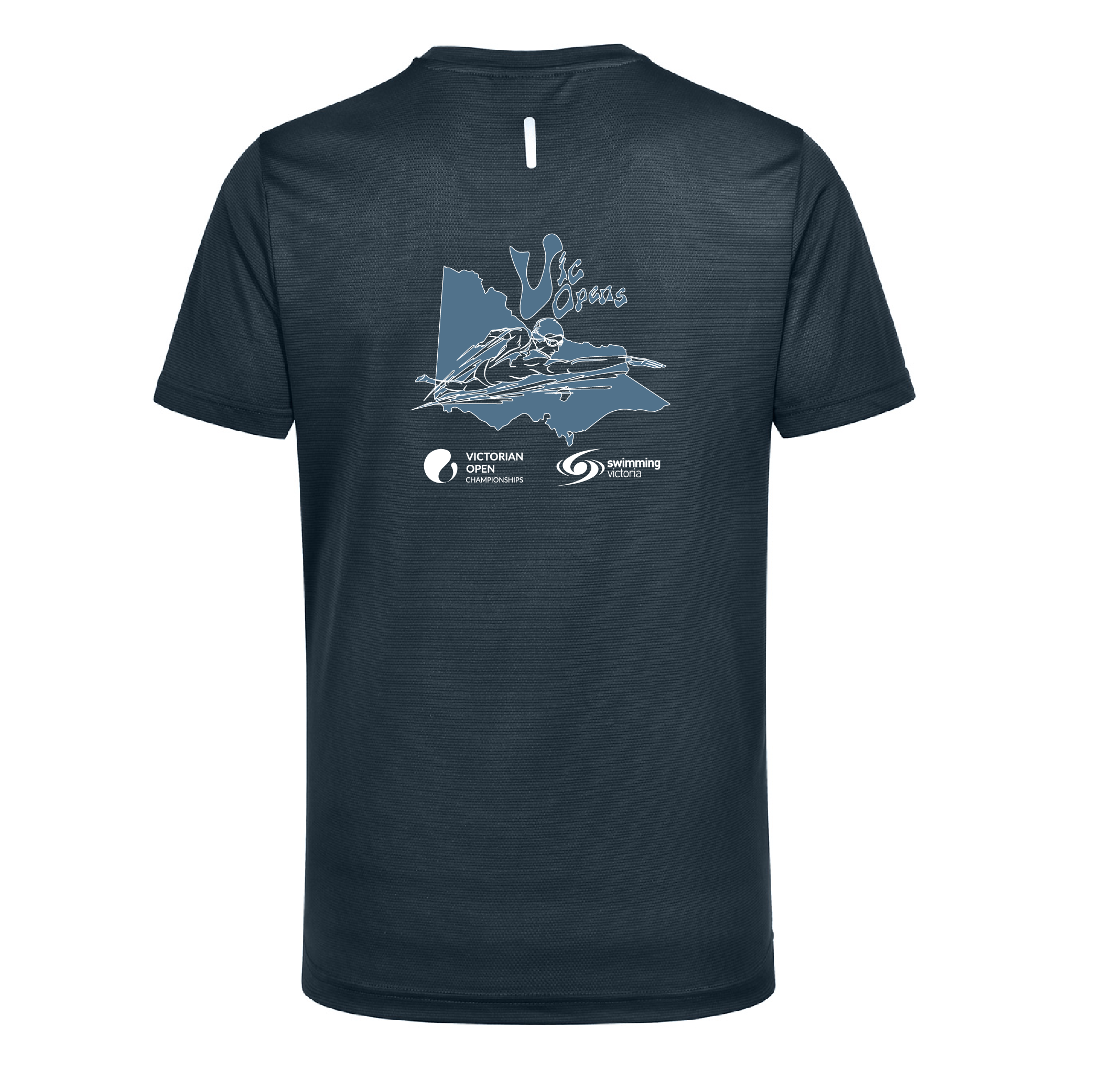 2025 VICTORIAN OPEN SHORT COURSE CHAMPIONSHIP SHORT SLEEVE TEE - UNISEX SLATE GREY