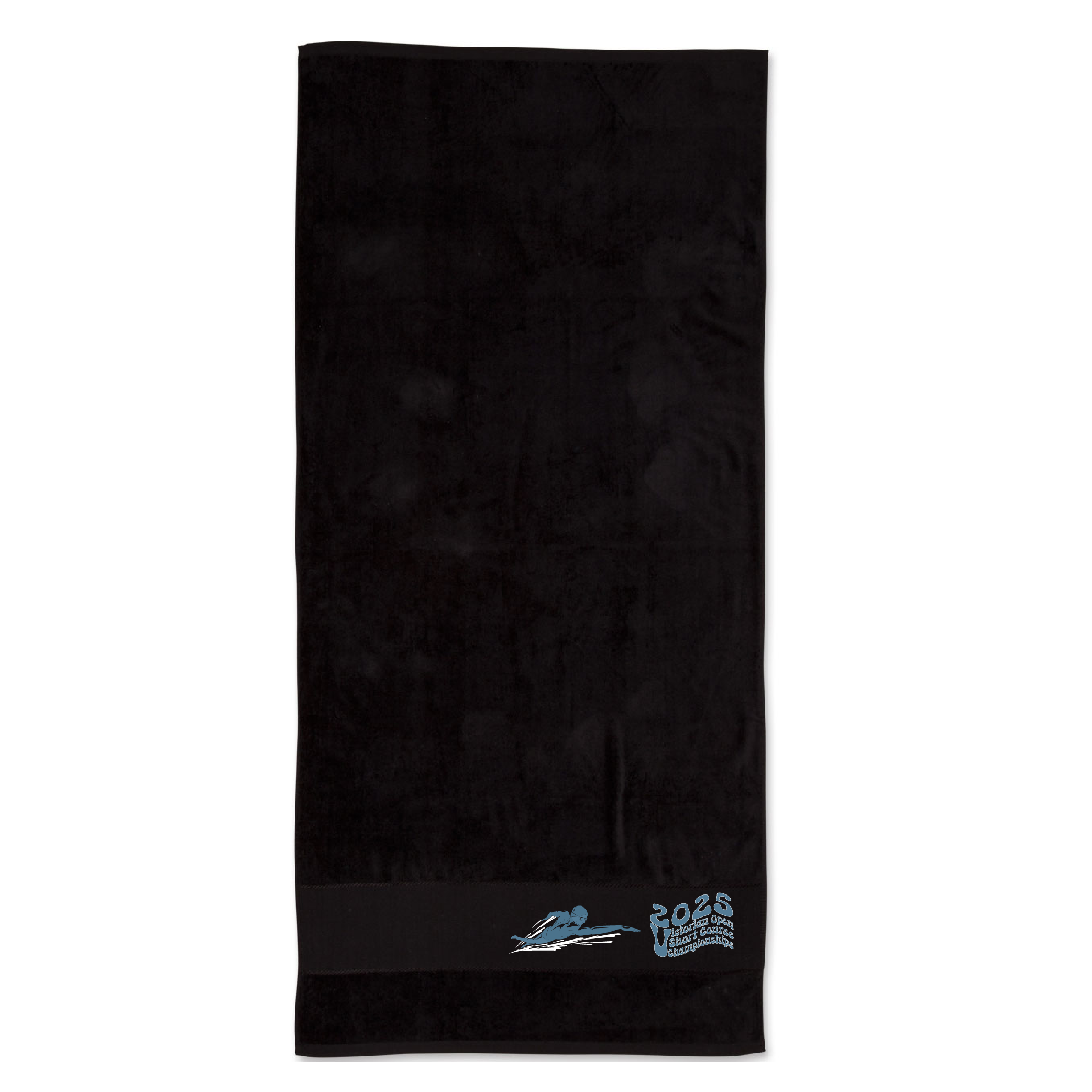 2025 VICTORIAN OPEN SHORT COURSE CHAMPIONSHIP TOWEL - BLACK