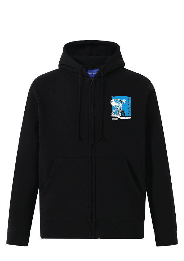 2025 VICTORIAN METRO LC CHAMPIONSHIP ZIP THRU HOODIE- BLACK