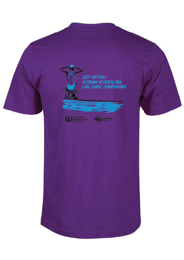 2025 VICTORIAN METRO LC CHAMPIONSHIP SHORT SLEEVE TEE - PURPLE