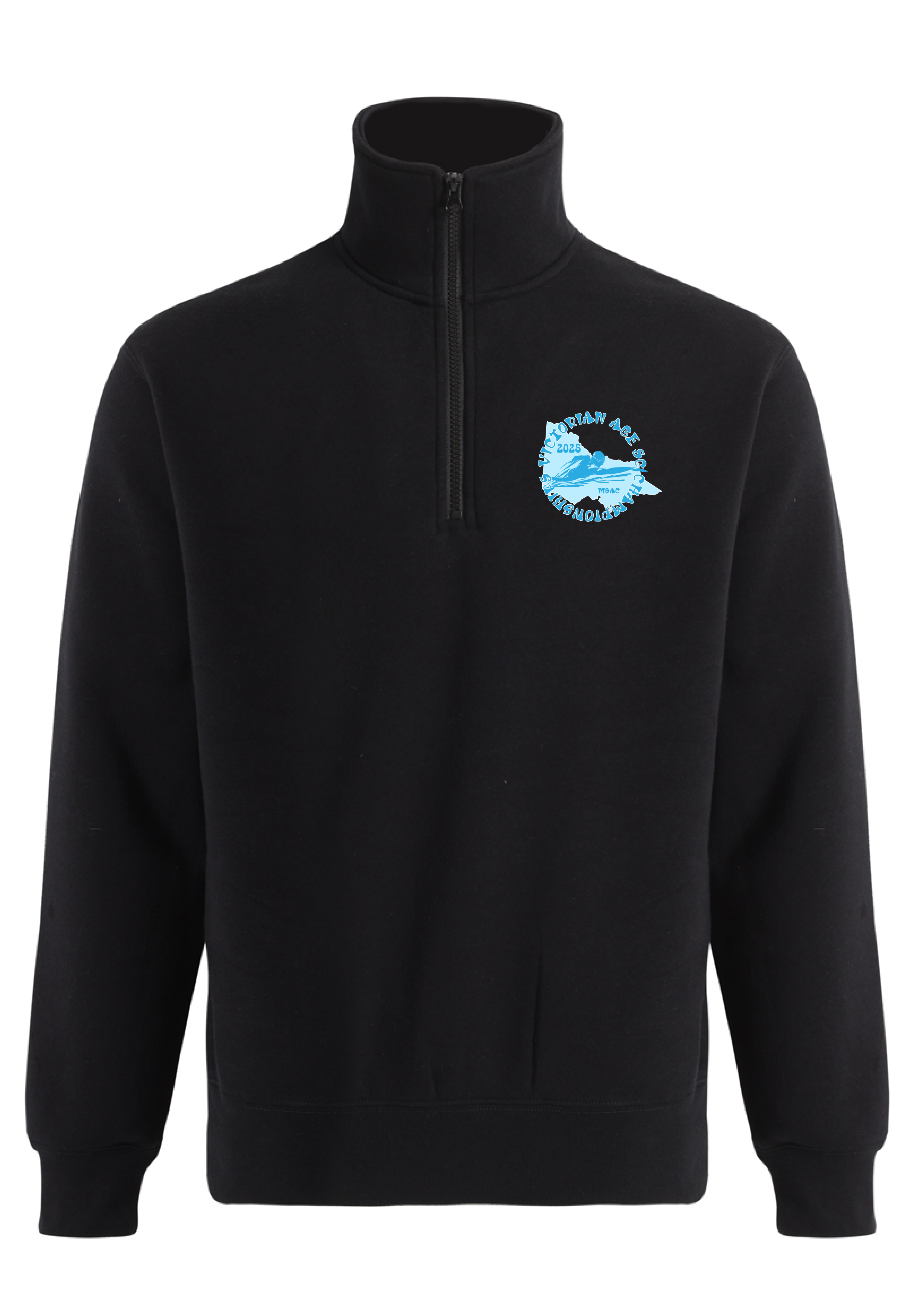 2025 VICTORIAN AGE SC CHAMPIONSHIP 1/4 ZIP SWEAT - BLACK