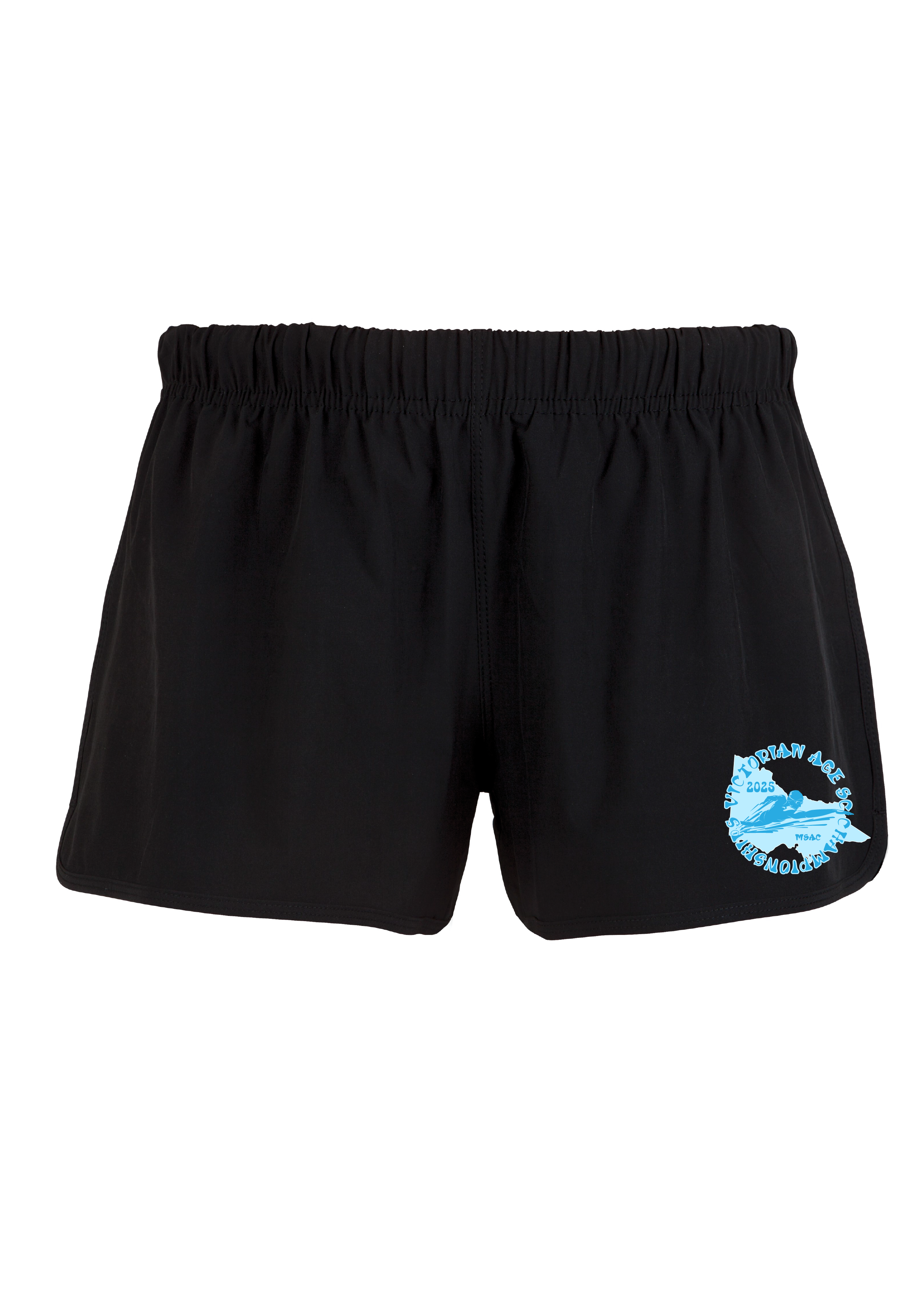2025 VICTORIAN AGE SC CHAMPIONSHIP WOMENS SHORTS - BLACK