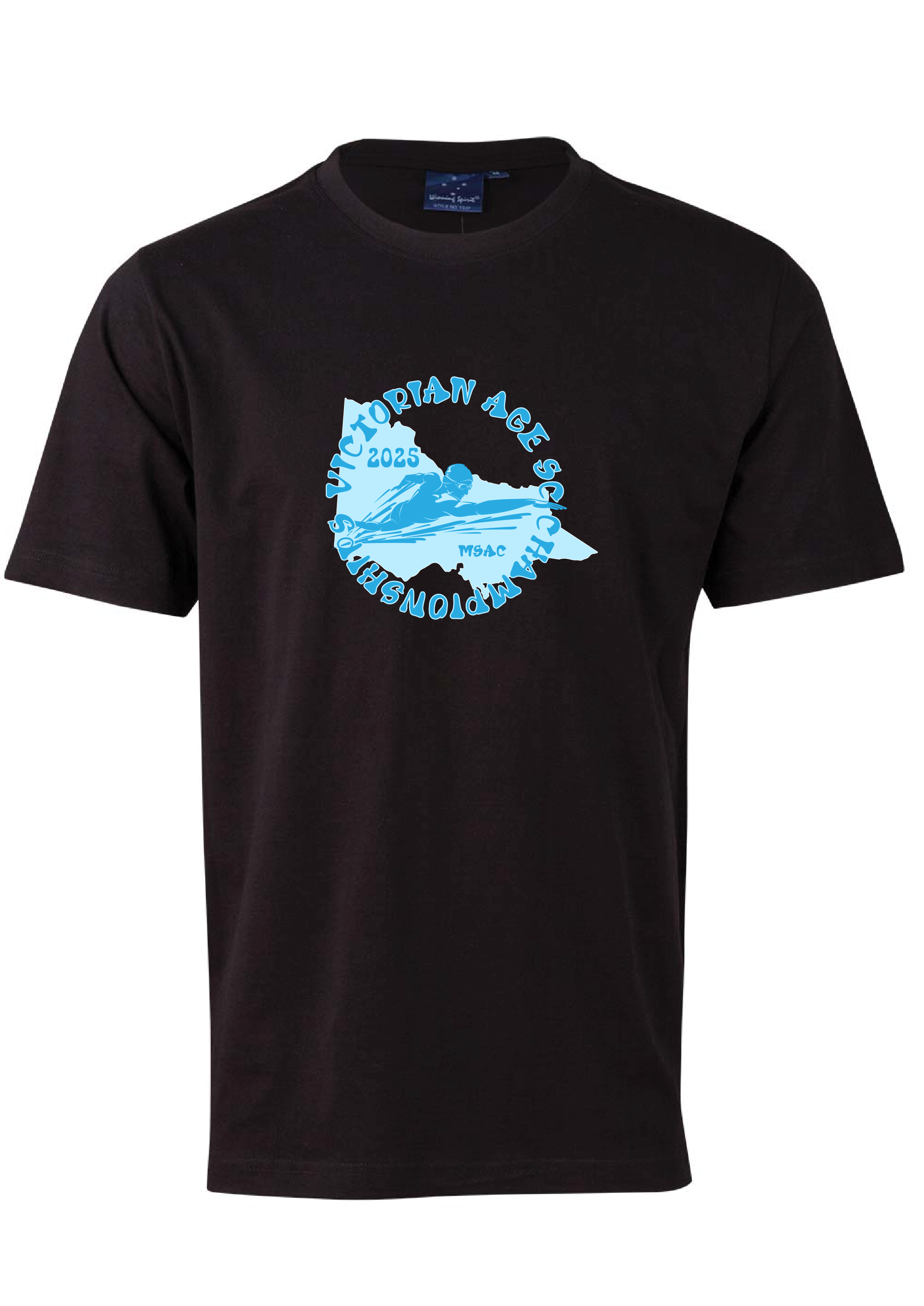 2025 VICTORIAN AGE SC CHAMPIONSHIP SHORT SLEEVE TEE - BLACK
