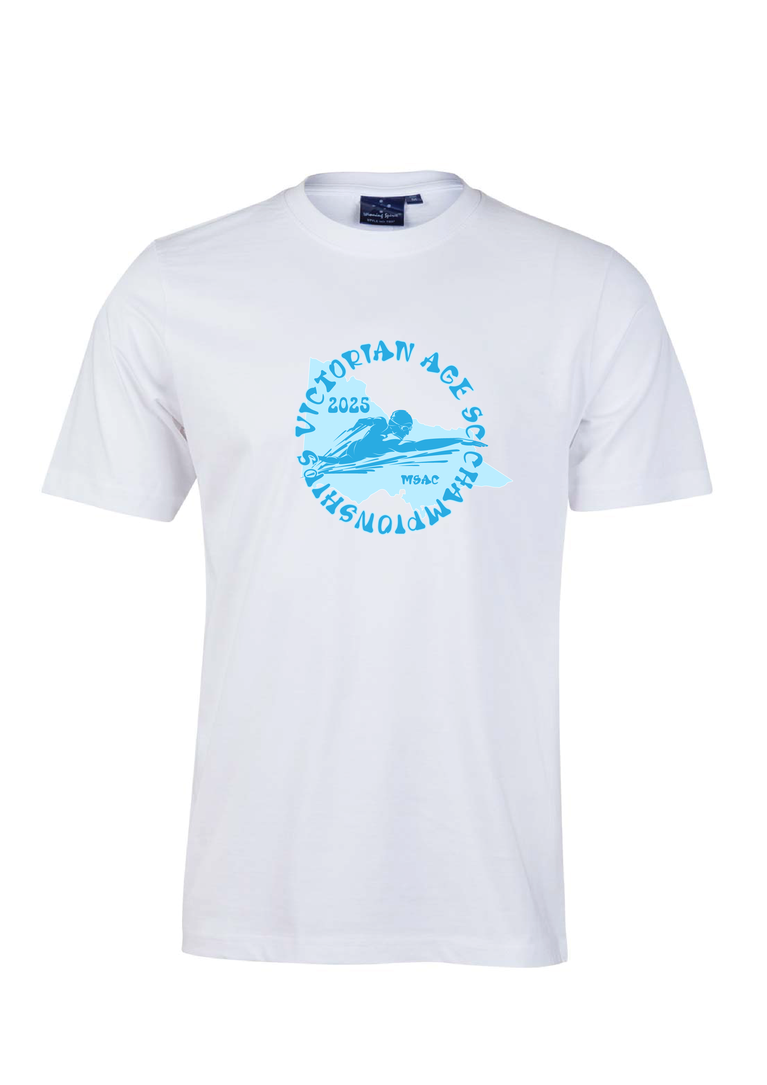 2025 VICTORIAN AGE SC CHAMPIONSHIP SHORT SLEEVE TEE - WHITE