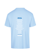 2024 Victorian All Schools Relay Championships Tee - Pale Blue