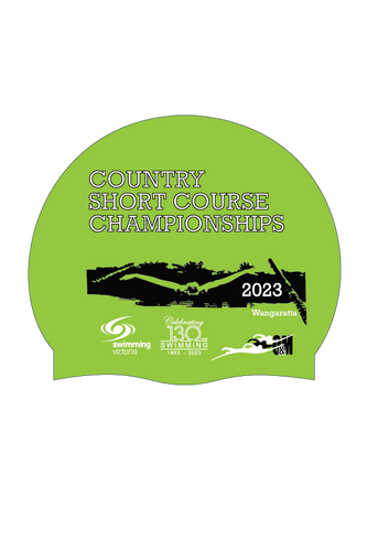 2023 Victorian Country SC Championships Silicone Swim Cap