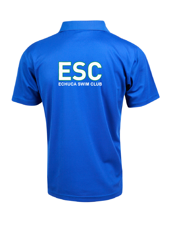 Echuca Swim Club Polo Top Blue
