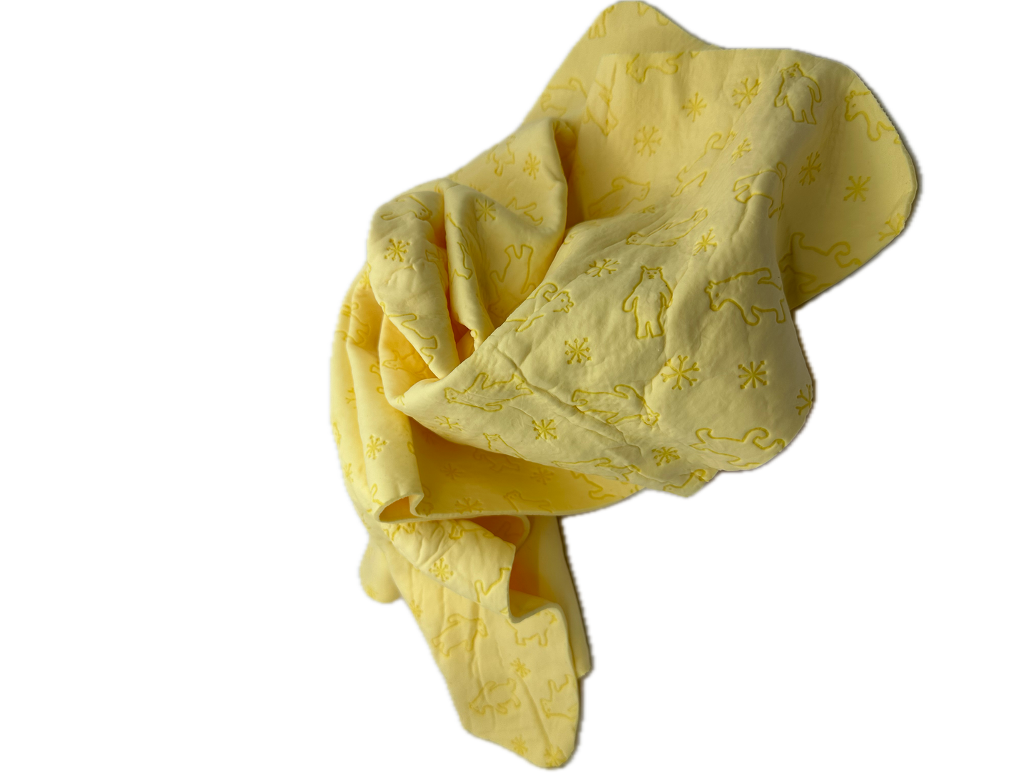 NEW Diving/Swim Large Chamois by FEARLOUS 66cm x 43cm - LEMON