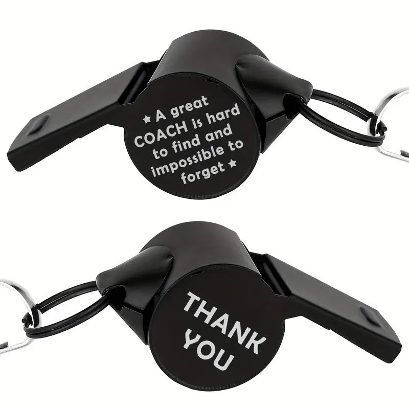 COACH WHISTLE - GIFT BOXED - BLACK