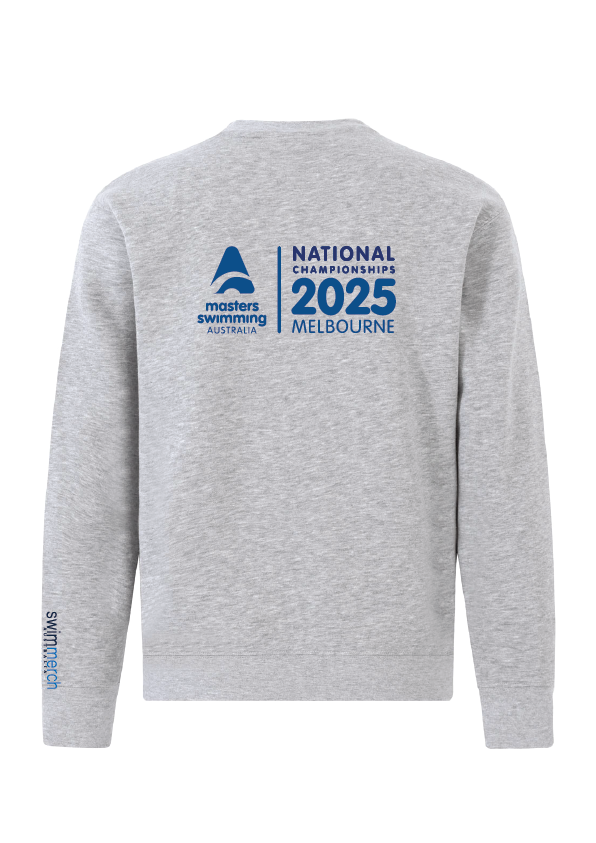 2025 NATIONAL MASTERS CHAMPIONSHIP SWEAT TOP - UNISEX GREY MARLE
