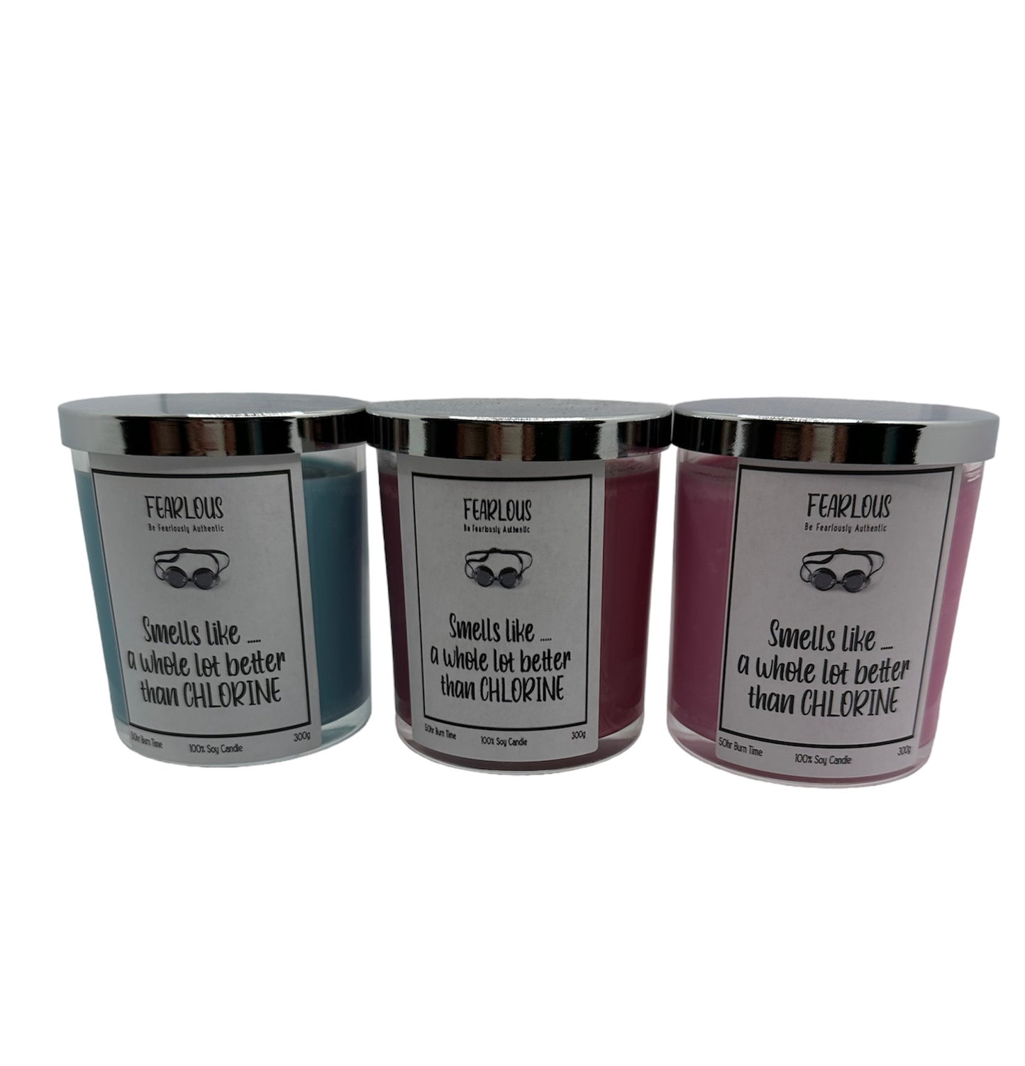FEARLOUS scented candle " SMELLS LIKE ...... - BABY POWDER