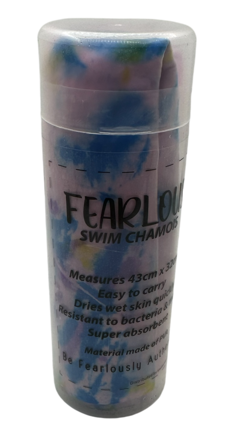 Diving/Swim Chamois by FEARLOUS - TIE DYE- BUBBLE GUM